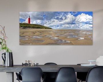 Panorama-Leuchtturm auf Texel / Panorama-Leuchtturm auf Texel