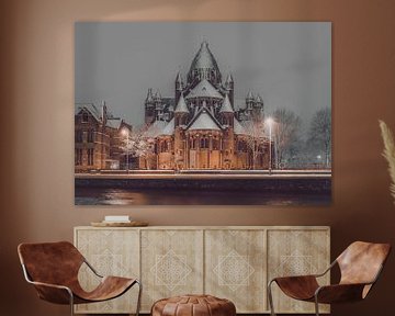 Haarlem: De Kathedrale basiliek Sint Bavo. von Olaf Kramer