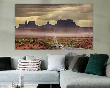 Monument Valley van Johnny van der Leelie