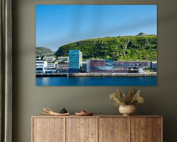 Blick auf die Stadt Hammerfest in Norwegen von Rico Ködder