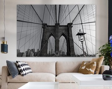 Brooklyn Bridge New York van Kurt Krause