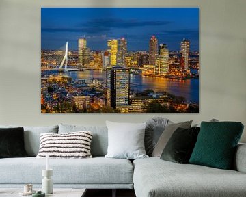 Rotterdam Skyline  van Sander Peters