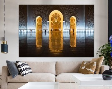 Sheikh Zayed mosque, Abu Dhabi by Inge van den Brande