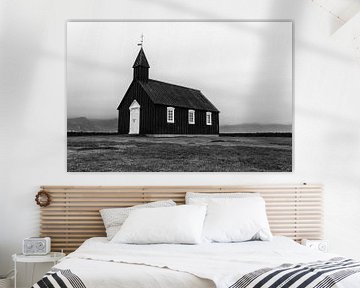 Búðakirkja Black Church by Stephan van Krimpen