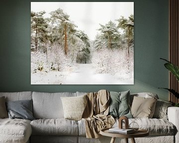 The road through winter by Nando Harmsen