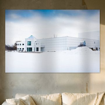 Paisley Park van Prince! in de sneeuw! 