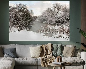 winter landscape in holland van ChrisWillemsen