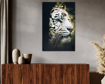 White tiger von Mark Zanderink