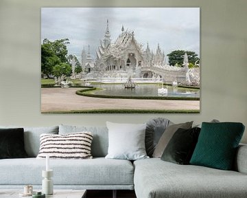 Witte Tempel, Chiang Rai van Richard van der Woude