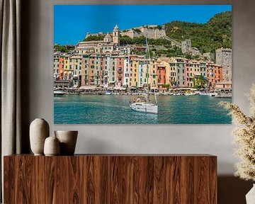 Portovenere, Cinque Terre, Italie van Richard van der Woude
