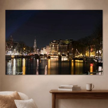Amsterdam in de avond