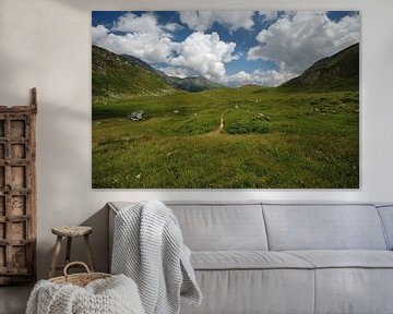 Mooi panorama in de Alpen von Peter Apers