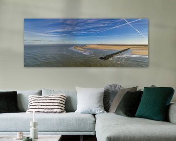 Vuurtoren met pier - Texel  von Texel360Fotografie Richard Heerschap
