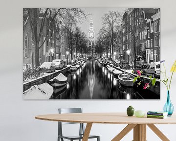 Typical Dutch Canal - Amsterdam von Leon Weggelaar