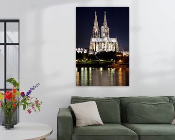 Cologne cathedral tower by Arie Storm
