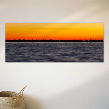 Nature | Sunset above the IJsselmeer - Enkhuizen by Servan Ott