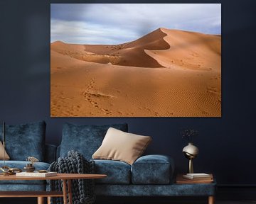 Sahara-Wüste bei Sonnenaufgang von Stijn Cleynhens