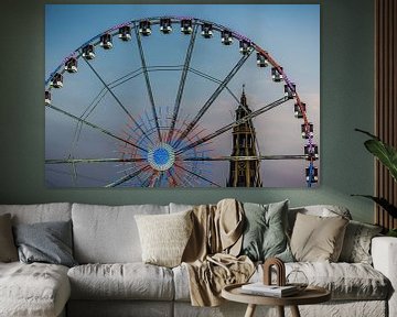 Riesenrad auf der Messe von Martzen Fotografie