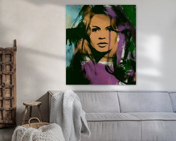 Brigitte Bardot - Modern Art - 01