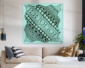 Zentangle Art by Anja  Bulté
