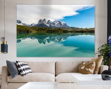 Der Cordillera Paine in Torres del Paine von Gerry van Roosmalen
