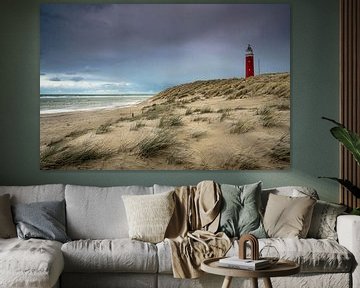 Der Eierland-Leuchtturm auf Texel von Ricardo Bouman