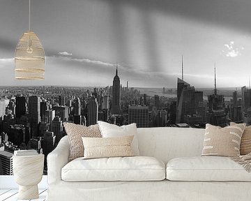 New York Skyline van Marek Bednarek