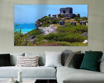 Maya Ruine von Tulum von Marek Bednarek