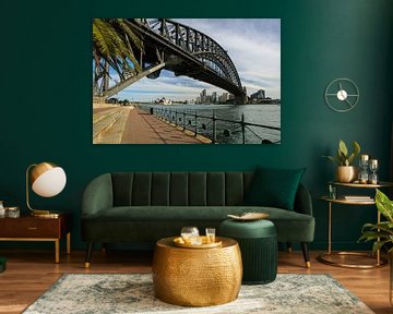 Le pont du port de Sydney en Australie sur Marcel van den Bos