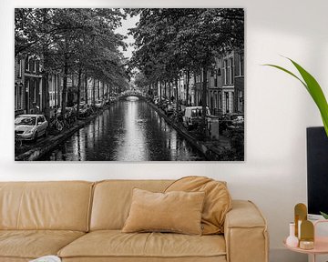 Canal in Delft van Alex van Doorn