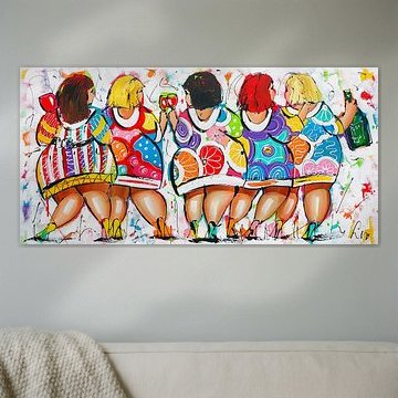 Dikke Dames Vieren Feest