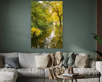 Water en herfst van Dirk van Egmond