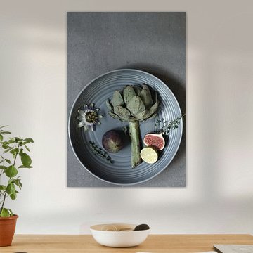 Stilleven artisjok & vijg