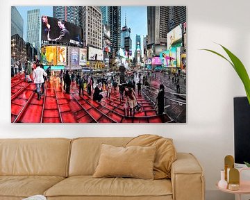 New York Times Square van Michel Groen