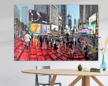 New York Times Square sur Michel Groen