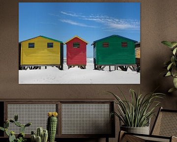 Gekleurde standshuisjes 3 by Jolanda van Eek en Ron de Jong