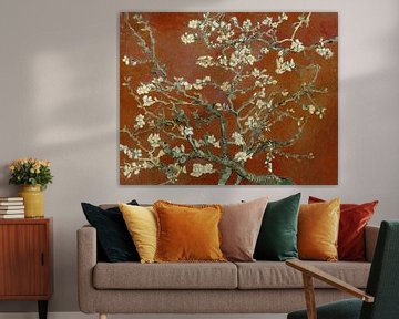 Almond blossom by Vincent van Gogh (terracotta)