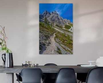 De Sextener Rotwand in de Dolomieten in Italië - 1 van Tux Photography