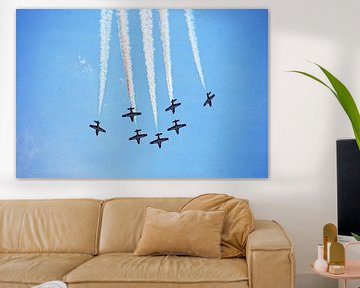 AIRSHOW  "THE SNOWBIRDS" AIRDRIE BC CANADA van Roelof Touw