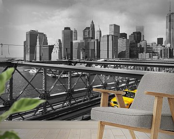 Manhattan (New York City) panorama - Yellow Cab von Alexander Mol