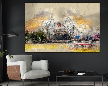 Hamburg Queen Mary 2 by Peter Roder