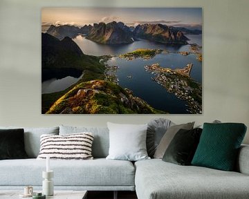 Reinefjorden view by Wojciech Kruczynski