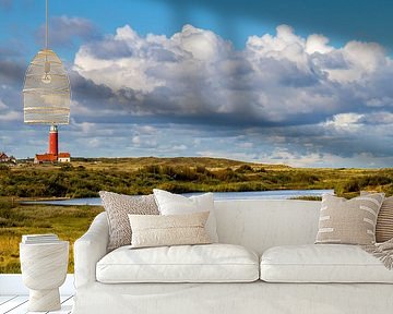 Eielerland lighthouse from De Noordkaap - Texel by Texel360Fotografie Richard Heerschap