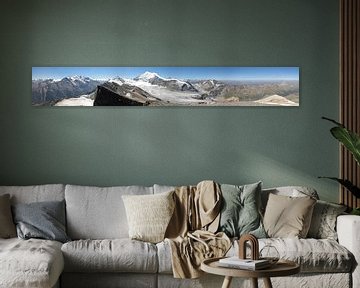 Switzerland Glacier Panorama van Christian Moosmüller