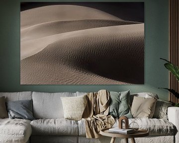 Abstraktes Bild einer Sanddüne in der Wüste | Iran von Photolovers reisfotografie