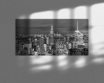 New York City Panorama (Manhattan) von Frenk Volt