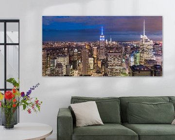 New York City Panorama (Manhattan) von Frenk Volt