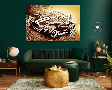 Shelby Cobra - Hell On Wheels (Vintage) van DeVerviers