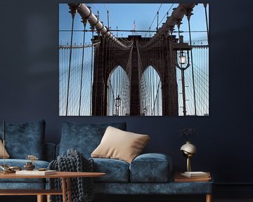  'Brooklyn Bridge- held together by steel' by Jutta Klassen