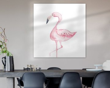 Flamingo van Esther  van den Dool